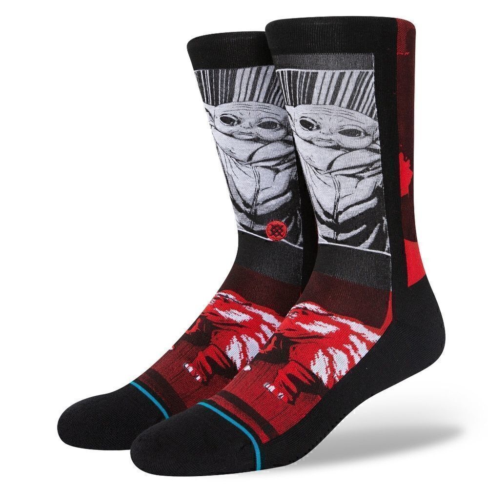Stance Star Wars Grogu Baby Yoda Mudhorn Mando Socks Size Large L Manga Style